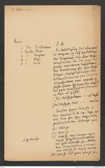 k.k. naturhistorisches Hofmuseum, Intendanzakten 1885-1896 (Hauer), Aktenzahl Z.465.a/1887, Seite 1